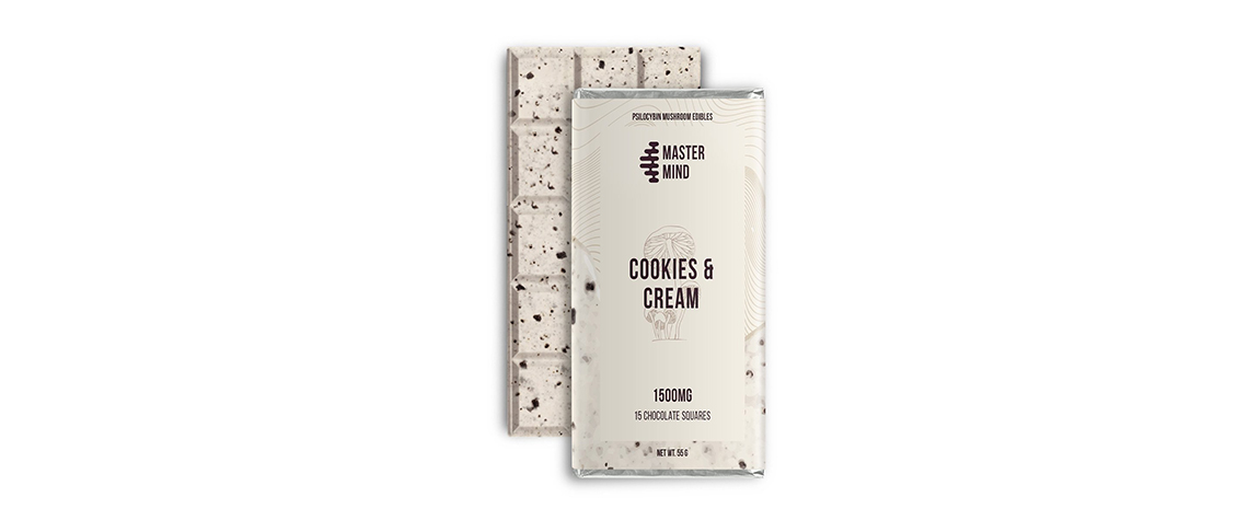 MasterMind’s Cookies & Cream shroom chocolates fro sale online