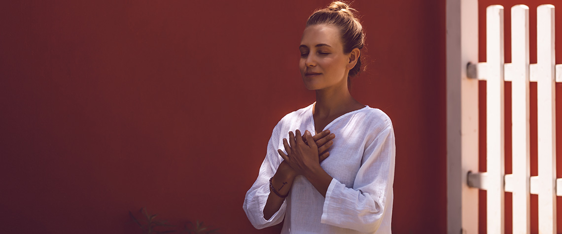 Peaceful Female Doing Yoga. what do magic mushrooms make you feel like? Buy golden teacher mushrooms & blue meanie shrooms online in Canada.