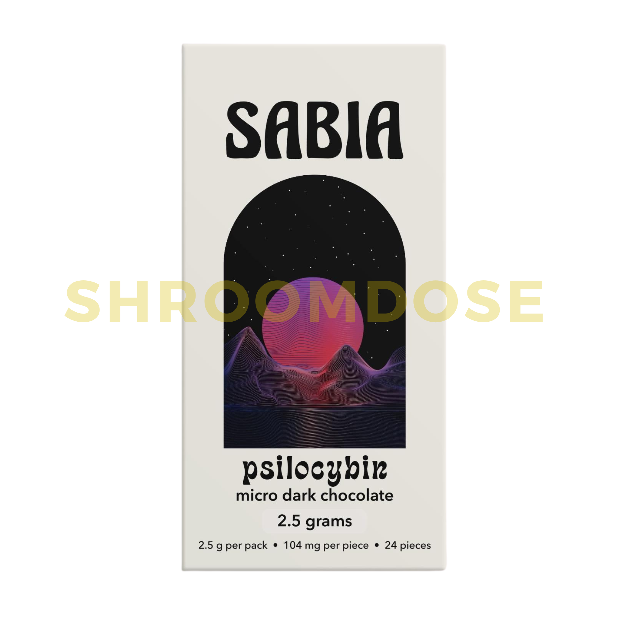 sabia micro psilocybin dark chocolate