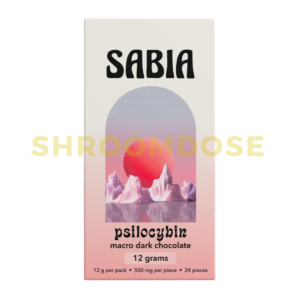 Sabia Psilocybin dark chocolate 12g