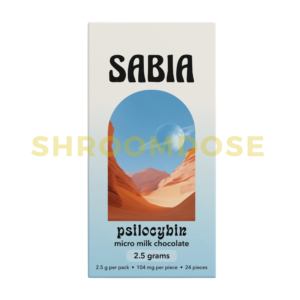 sabia milk chocolate psilocybin bar